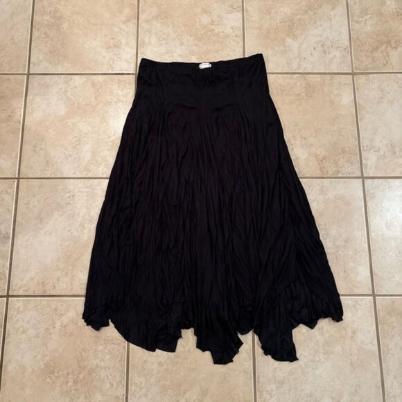 Studio Y Black A-Line Skirt - Picture 1 of 5